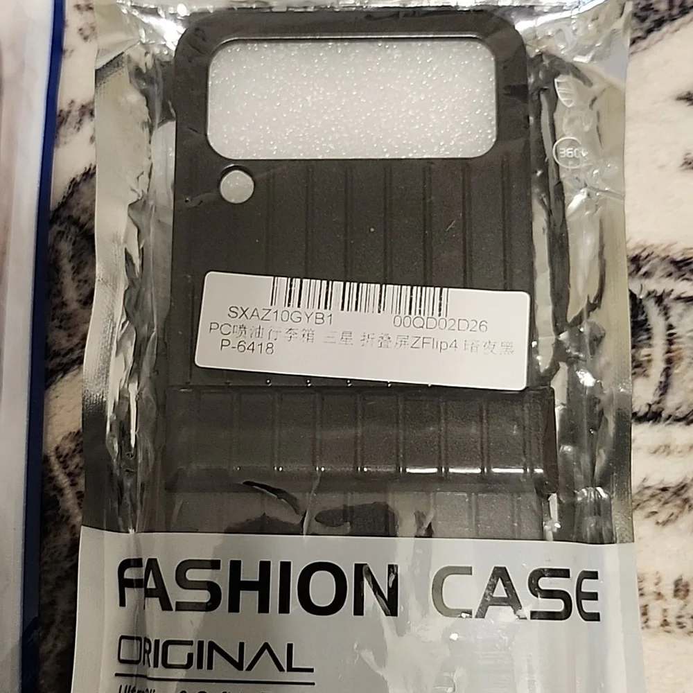 Samsung Z Flip4 Case Set Of 5 Black, Red, Orange, New And Like New